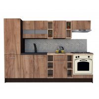 Bucatarie MARINA NEW 270 B Wenge / Decor K004